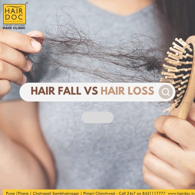 Hair-Fall-Vs-Hair-Loss hair Fall vs Hair Loss