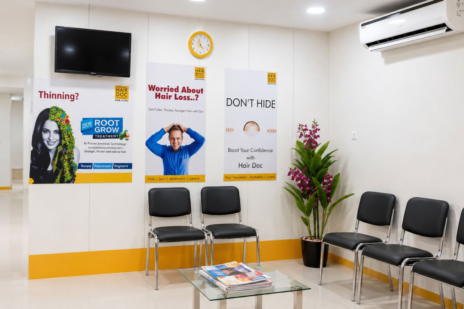 Hair and scalp treatment facility in Chhatrapati Sambhajinagar